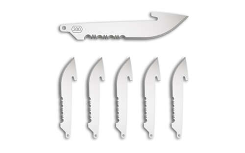 Knives Outdoor Edge Razor EDC Blades OD EDGE DROP-PT 3.0" SRTD BLADE 6PK • Model: Razor EDC Blades